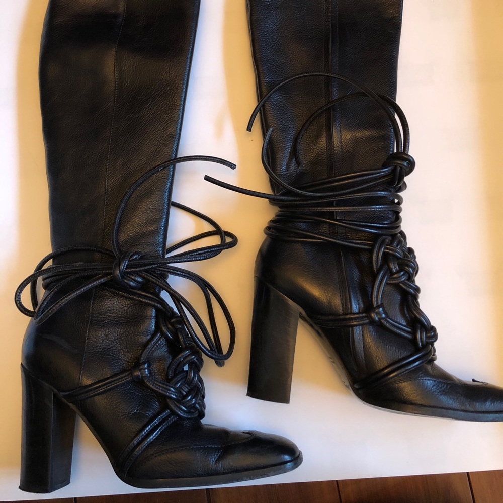 Tom Ford for Yves Saint Laurent Leather Boots